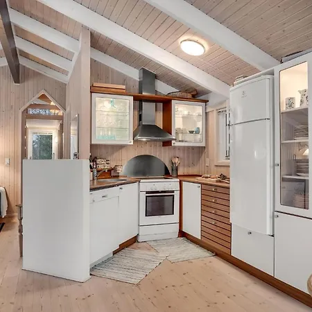Stunning In With Kitchen Holiday home Jerup